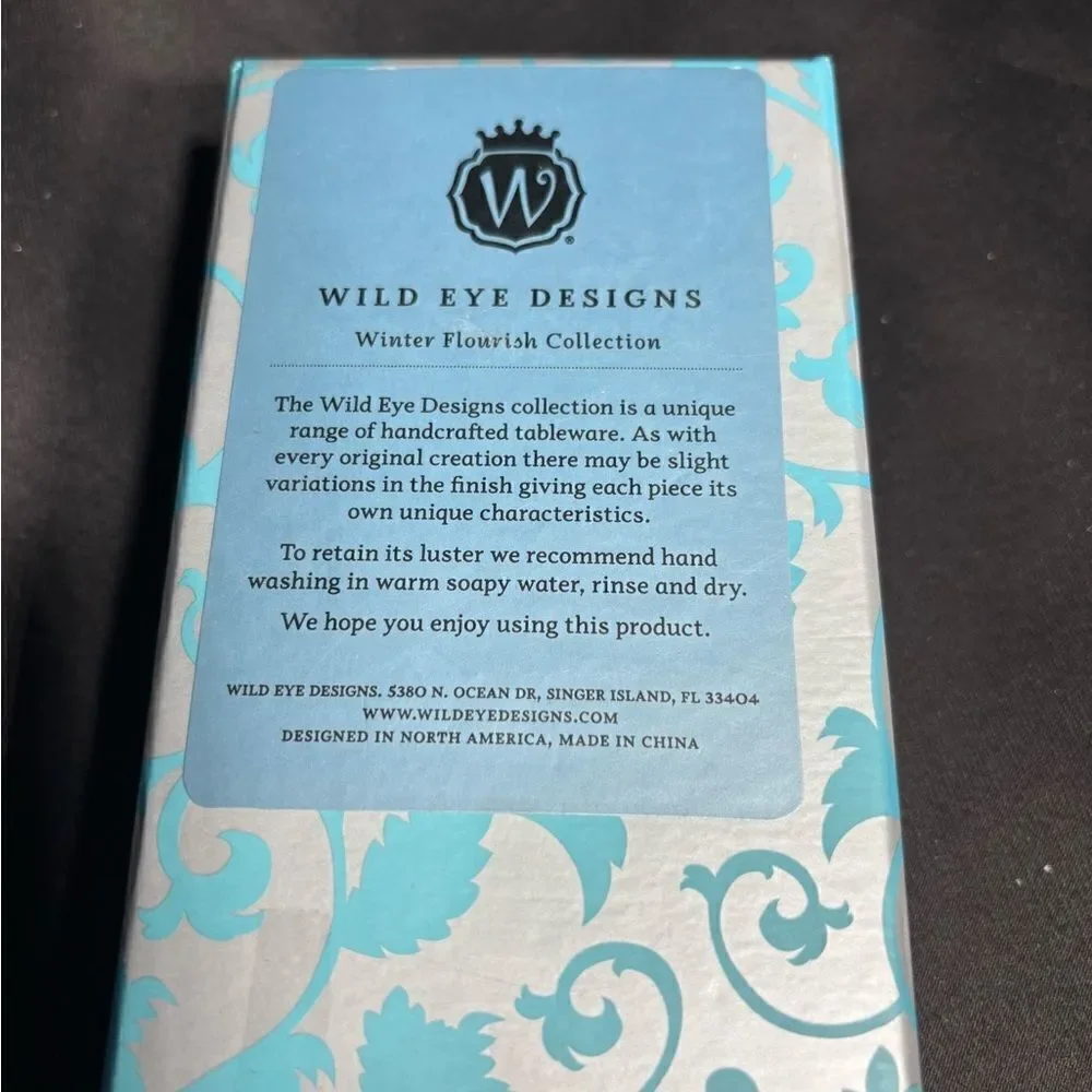 NEW Wild Eyed Designs Salad Server Set NWOT